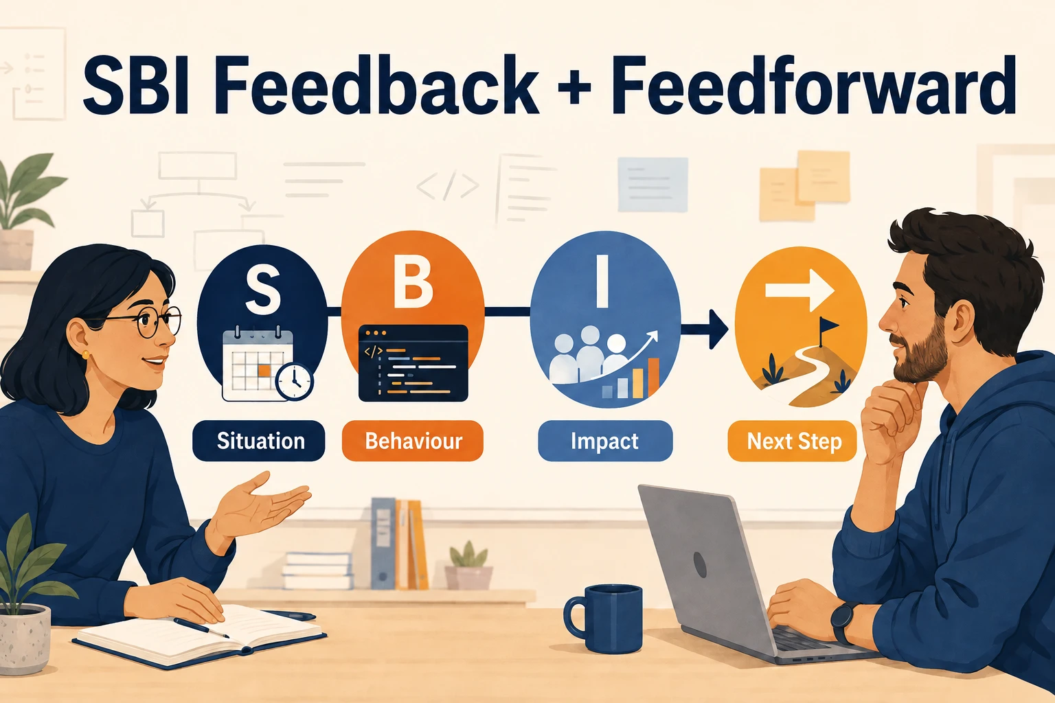 SBI Feedback Model and Feedforward for Engineering Teams
